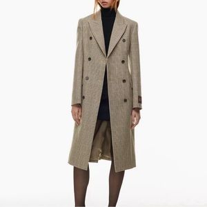 Babaton Figure Coat Aritzia new XS